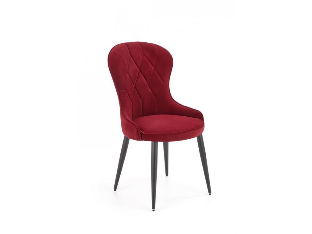 K366 židle tmavě červená