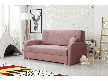 Pohovka Vivian Soft III růžová