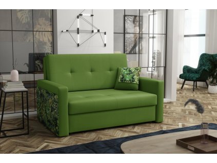 Rozkládací křeslo Vivian Mel II zelená/jungle