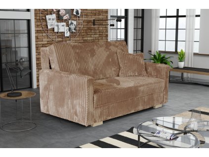 Pohovka Vivian Piano III hnědá