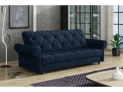 Pohovka Bologna modrá