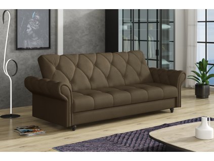 Pohovka Bologna  čokoládová