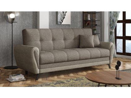 Pohovka Kira hnědošedá