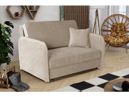 Rozkládací křeslo Vivian Loft II Run Again béžová