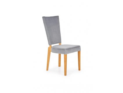 ROIS židle dub medový/šedá