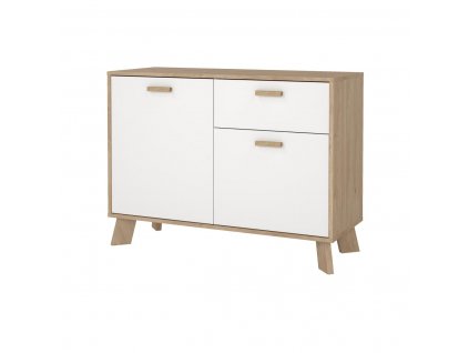 Komoda Iker 716 jackson hickory/bílá
