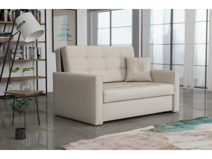 Rozkládací křeslo Vivian Lux II Soft krémová