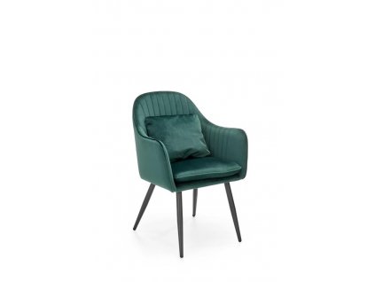 K464 židle tmavě zelená