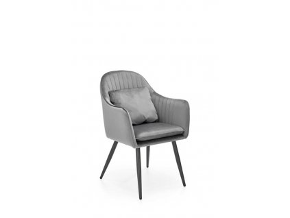 K464 židle šedá