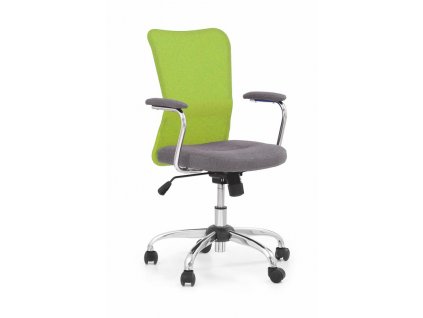 ANDY dětská židle šedá/zelená