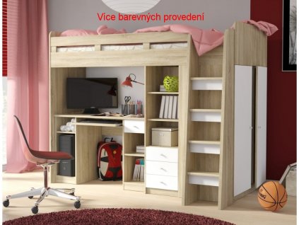Dětská patrová postel Unit 1