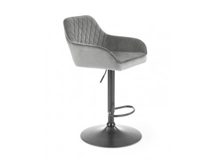 H103 barová židle šedá