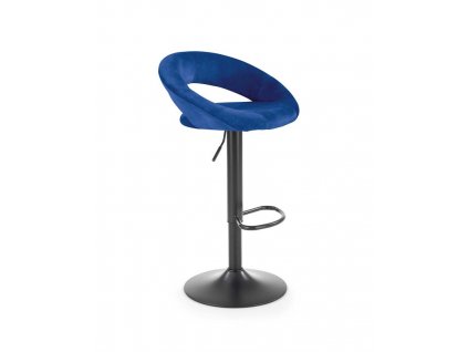 H102 barová židle tmavě modrá