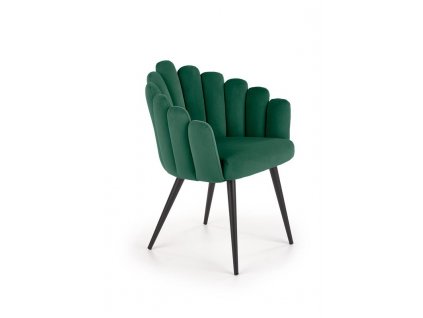 K410 židle tmavě zelená