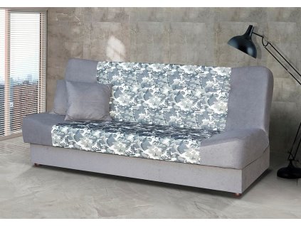 Pohovka Marry šedá/šedý vzor