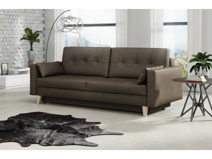 Pohovka Mariana hnědá