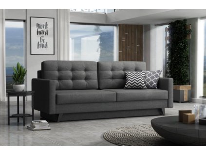 Pohovka Florencie Malmo 95/Zygzak grafit/Bella 096