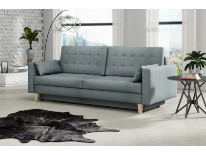 Pohovka Kelly modro-šedá