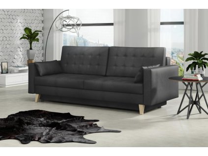 Pohovka Kelly tmavě šedá