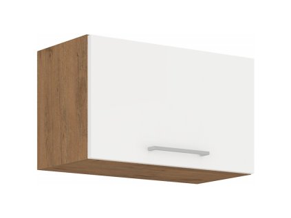 Kuchyňská skříňka Vega 60 GU 36 1F dub lancelot/bílý lesk