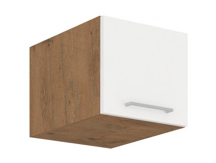 Kuchyňská skříňka Vega 40 NAGU 36 1F dub lancelot/bílý lesk