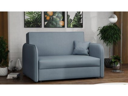 Rozkládací křeslo Vivian Loft II Mono světle modrá