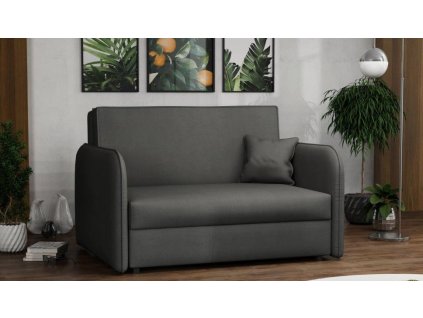 Rozkládací křeslo Vivian Loft II Mono tmavě šedá