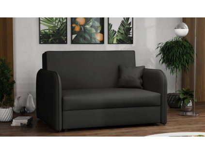 Rozkládací křeslo Vivian Loft II Mono černá