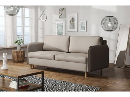 Pohovka Glorie světle hnědá