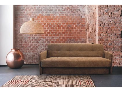 Pohovka Malaga Mini hnědá