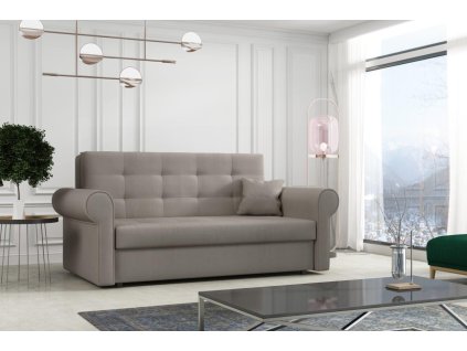 Pohovka Vivian Silver III světle hnědá