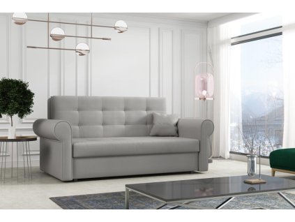 Pohovka Vivian Silver III světle šedá