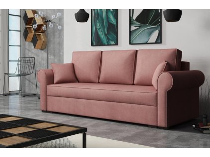 Pohovka Megan růžová