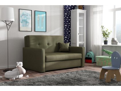 Rozkládací křeslo Vivian Bis II khaki zelená