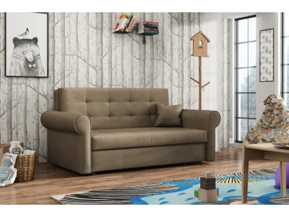 Pohovka Vivian Silver III Paros sv. hnědá