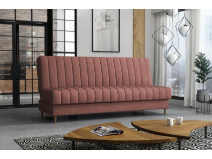 Pohovka Ejmy Kronos tmavě růžová