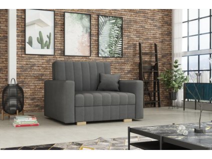 Rozkládací křeslo Vivian Relax I Zanzibar šedá