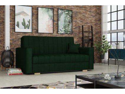 Pohovka Vivian Relax III Kronos tmavě zelená