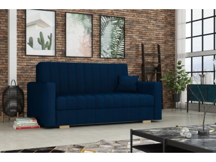 Pohovka Vivian Relax III Zanzibar modrá