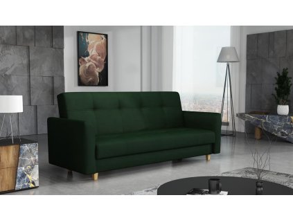 Pohovka Gala Kronos tmavě zelená