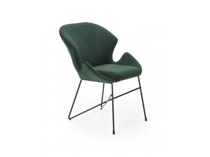 K458 židle tmavě zelená