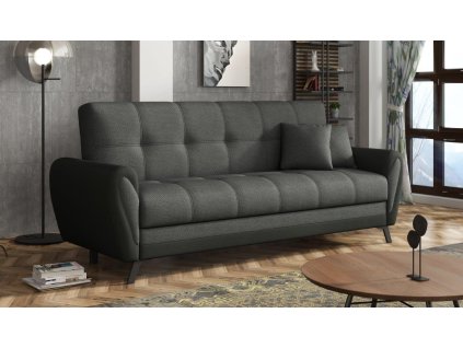 Pohovka Kira tmavě šedá