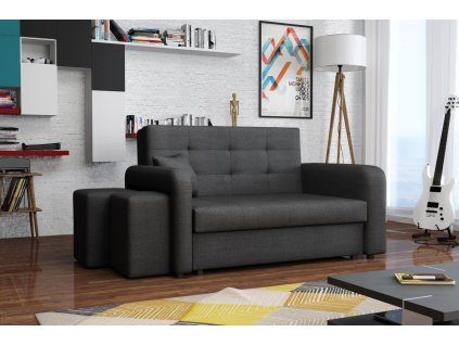 Pohovka Vivian Home II Malmo tmavě šedá