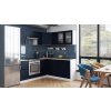 Rohová kuchyňská lika Romana tmavě modrá MAT