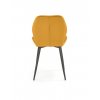 K453 židle hořčicová