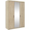 Skříň Enja 3D se zrcadlem dub sonoma