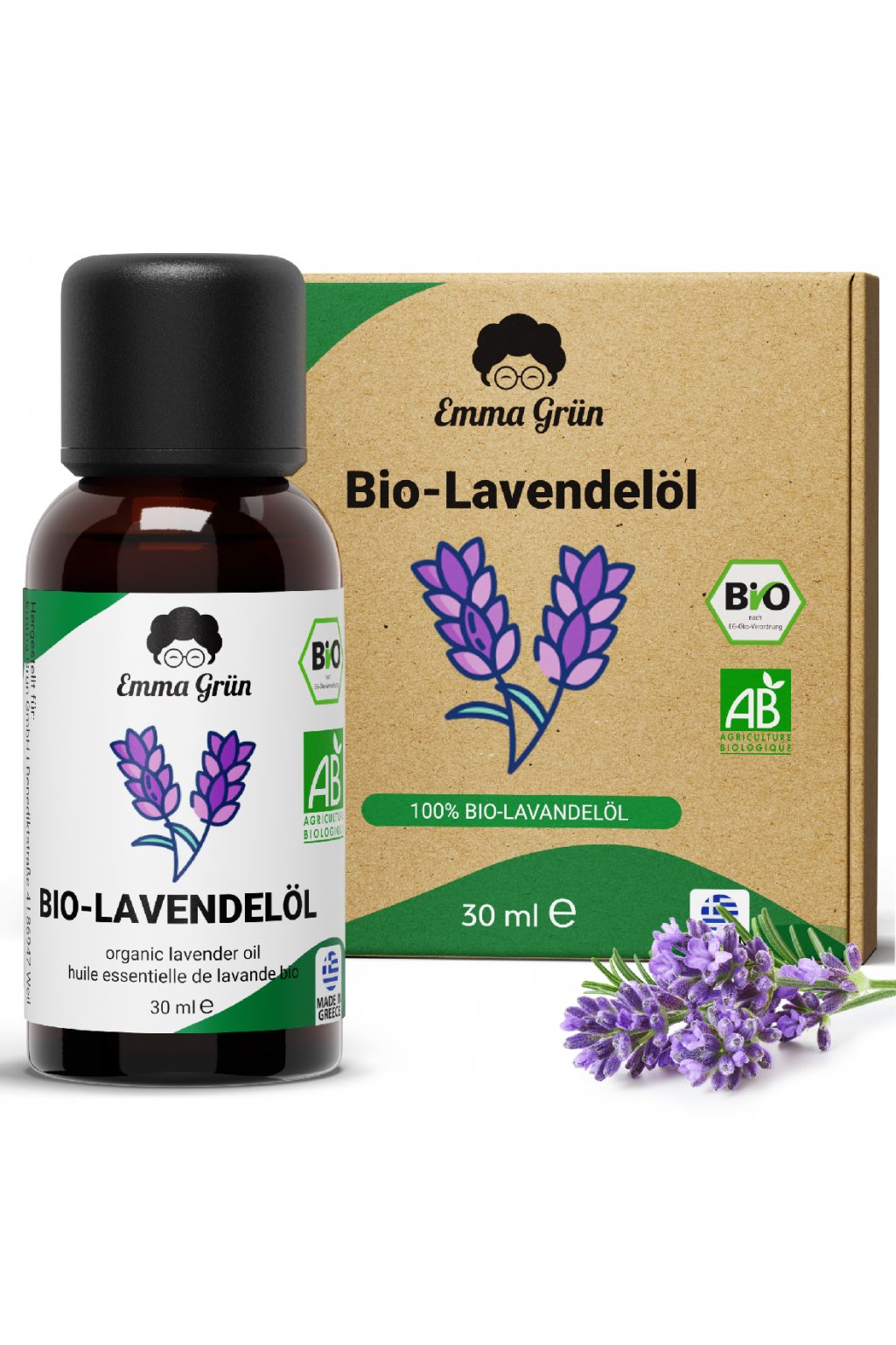 Emma Grun Organický levanduľový olej 30ml