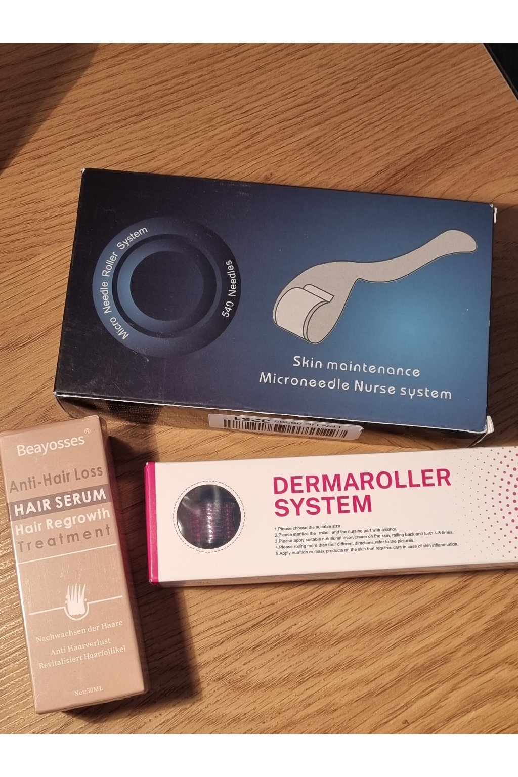 Dermaroller System mikroihlovanie pokožky titánovými ihlami