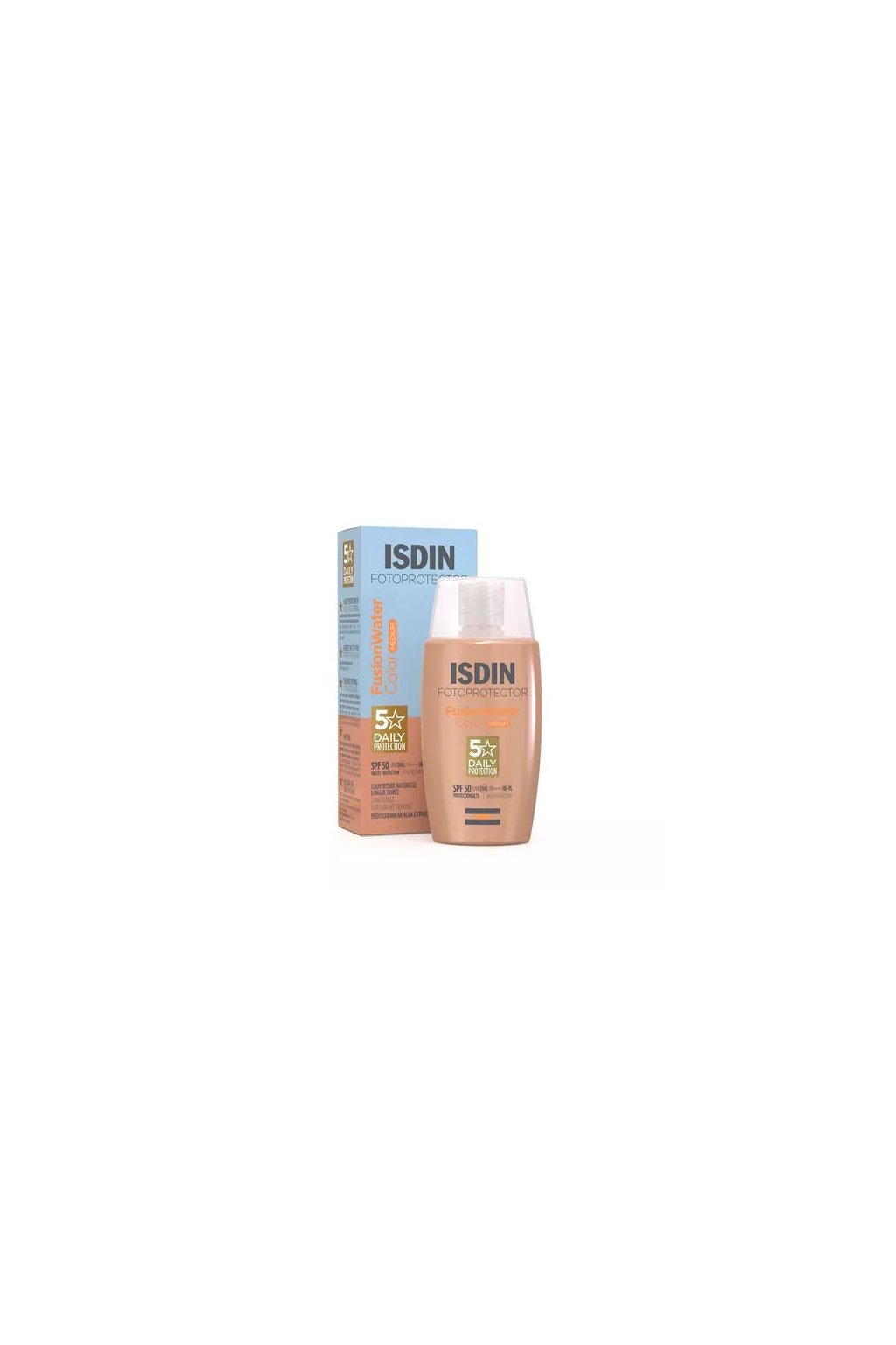 ISDIN Fotoprotector FusionWater Color Medium SPF50 50ml