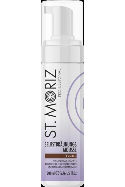 St. Moriz Samoopaľovacia pena tmavá, 200 ml